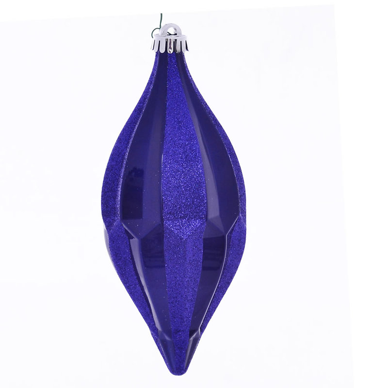 Ornement de Noël 10 po, Bleu de cobalt