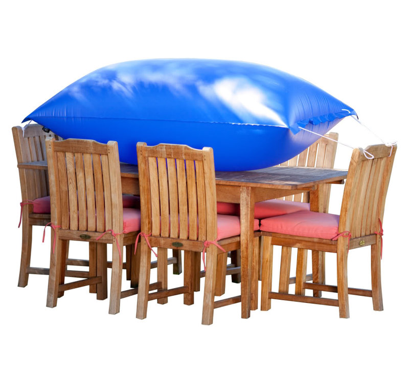 Outdoor Patio Dining Set Cover, 109" L x 84" W x 29" H