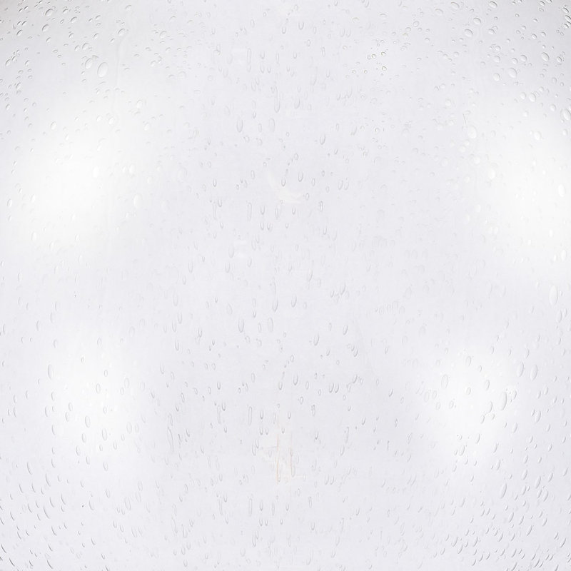 Heiden Glass Flush Mount, LED, Seedy