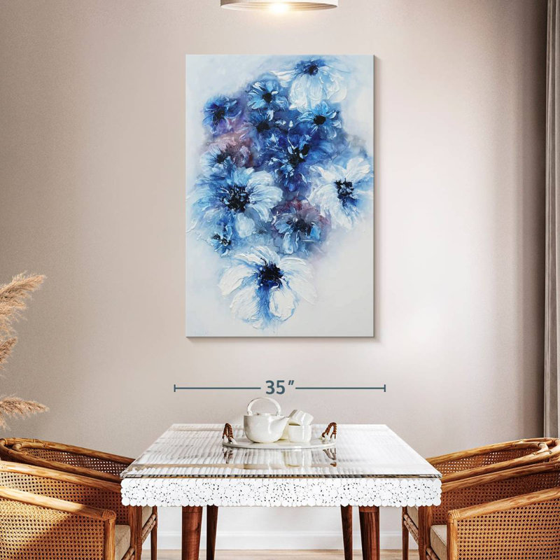 Avery Blue Dreams, 48" H x 32" W