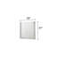 Miroir Mist blanc