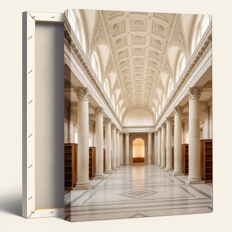 Ensemble de 1 tableau sur toile classique pour hall d'entrée, H 48 po x l 32 po, Toile tendue