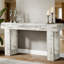 Table de canapé en bois de style champêtre avec charme rustique, bois d'ingénierie durable et utilisation polyvalente pour la décoration intérieure.-833718040