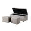 Repose-pieds rembourré avec 2 petits repose-pieds Maksimus-139386761