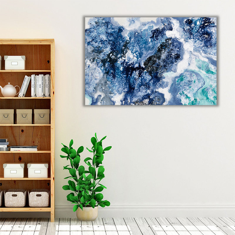 Tidal Reflection - Canvas Print Wall Art, 20" H x 30" W