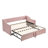 Soren Upholstered Daybed with Pop-Up Trundle & Wooden Frame