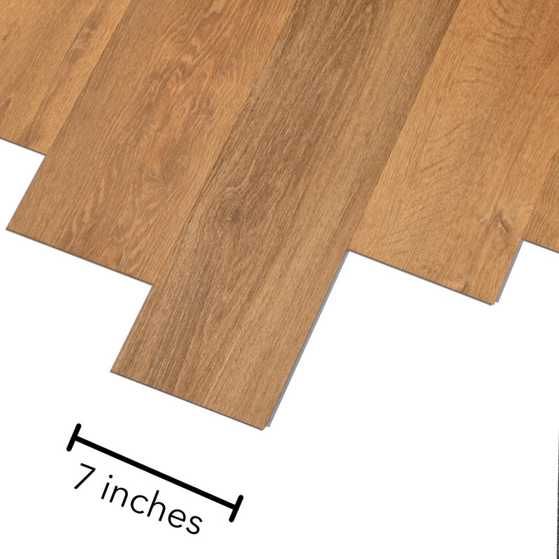 Mohawk Elite 7" x 48" x 5mm Luxury Vinyl Plank Flooring, Sand Cloud Oak