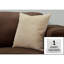 Coussin décoratif en polyester hypoallergénique moderne gris et noir 18 po x 18 po avec insert pour canapé, canapé et chambre à coucher-114469705