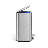 Simplehuman 16L Mini Rectangular Step Can, Brushed Stainless Steel-133503224