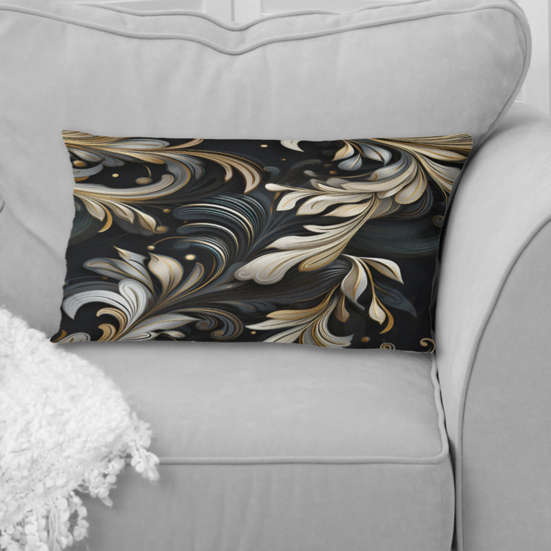 Abstract Throw Pillow