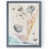 Toile avec cadre gris
