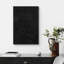 Impression sur toile, motif géométrique noir, vague abstraite, minimaliste, mid-century-97558770-119460980-97558771
