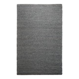 Sinder Wool Area Rug in Charcoal