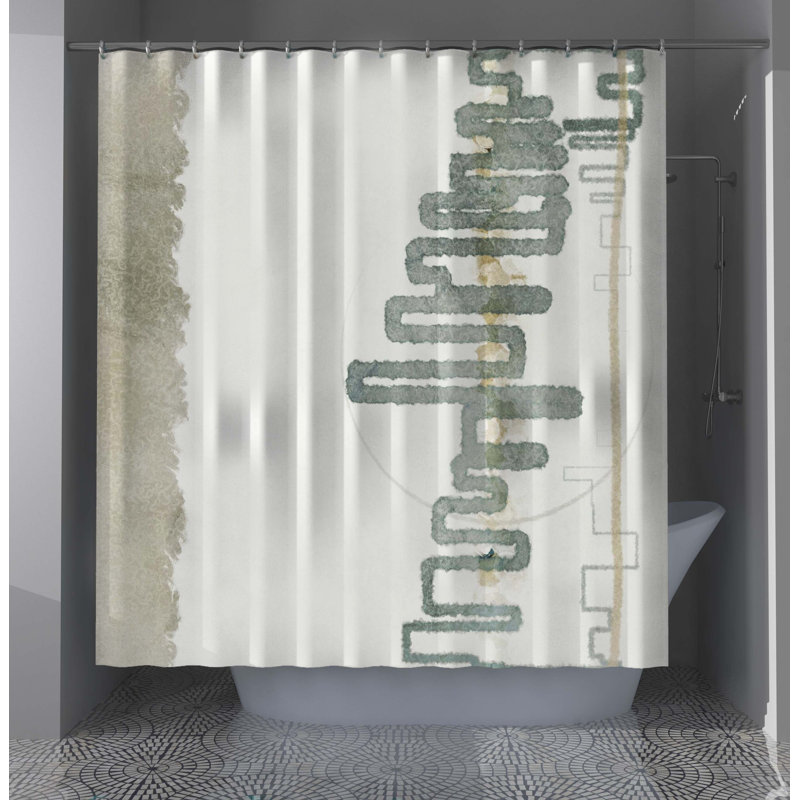 Rideau de douche Haldo par Staci Maxwell