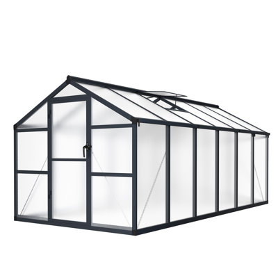 8x12ft Greenhouse, Large Walk-in Greenhouse