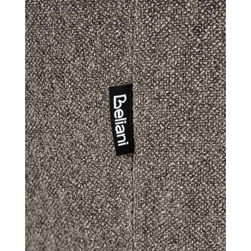 Upholstered Fabric Armchair, Brown