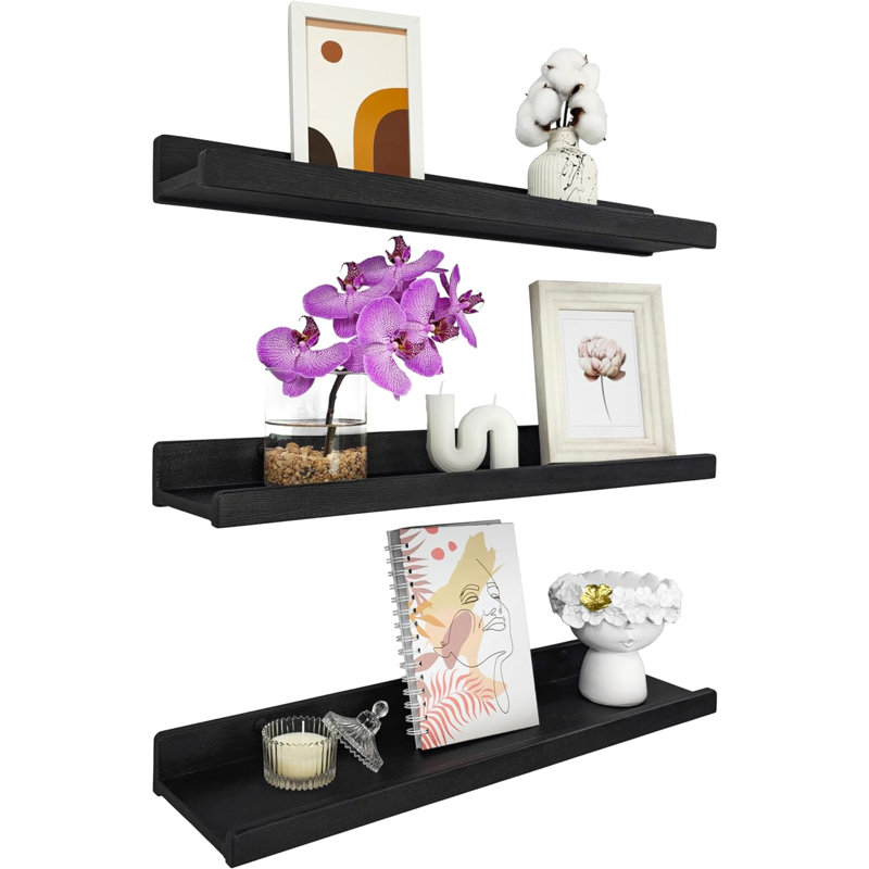 Nazya 3 Piece Floating Shelf