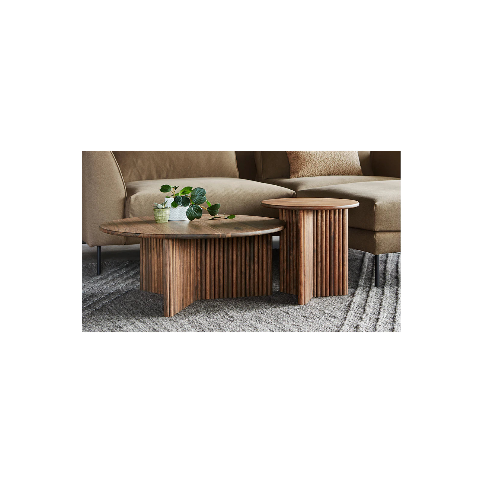 Odeon Coffee Table, Classic Walnut