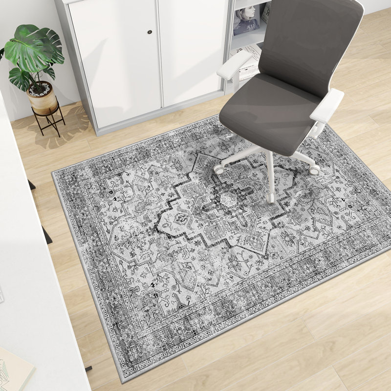 Protecteur de plancher de tapis de chaise et rehausseur de style pour les espaces de bureau à domicile ou de salle à manger