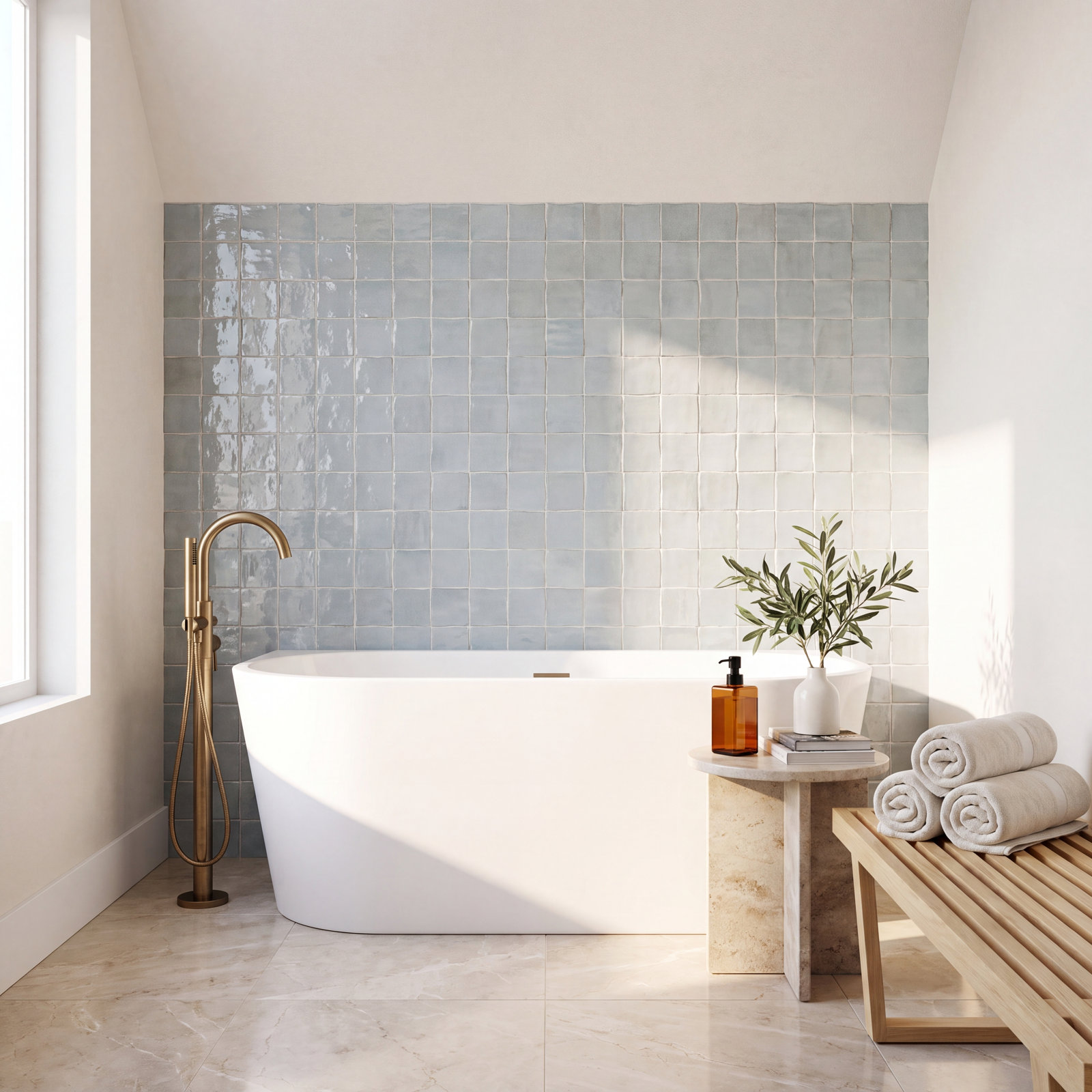 Bayham 59" Soaking Acrylic Bathtub