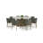 Bristin 71" Pedestal Dining Table