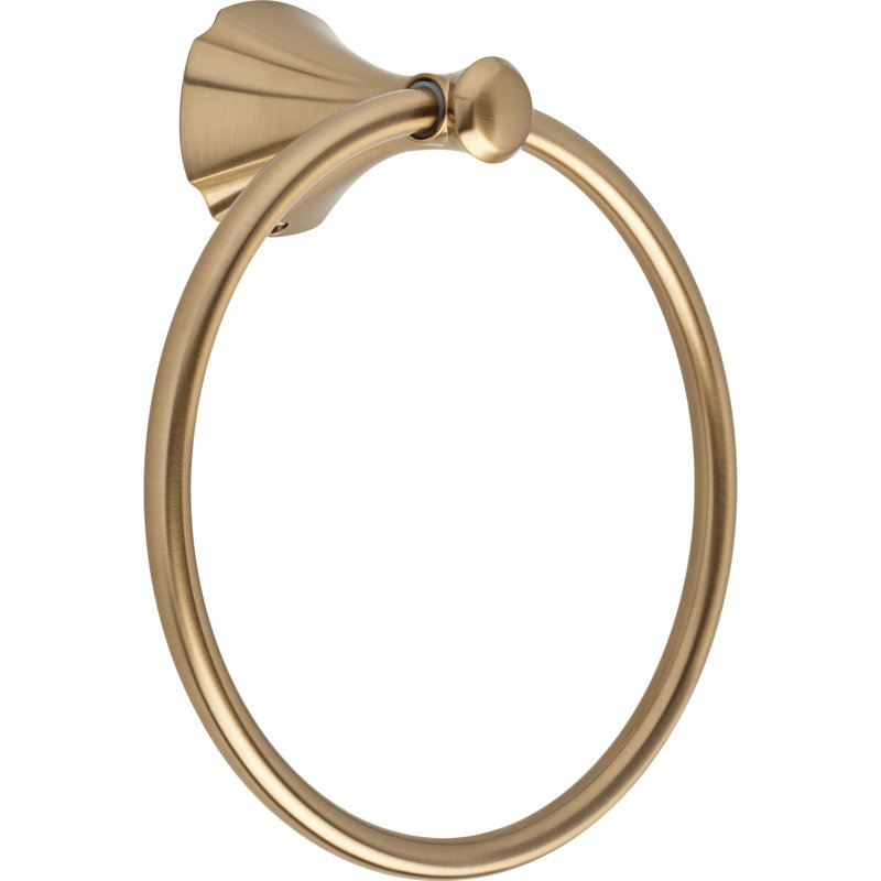 Addison Towel Ring, Brilliance Champagne Bronze
