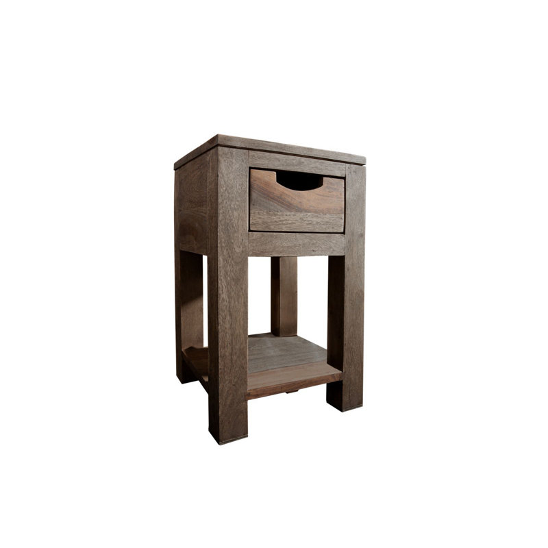Nature Solid Wood End Table