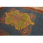 Tapis antique à motif de médaillon antique Donegal Arts & Crafts