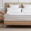 Drap-housse ultra-doux 100% coton à longues fibres, 100% coton, 8 po - 8 po Solayne Seren-1412447845