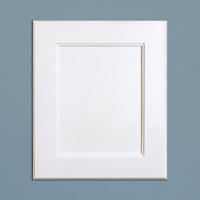 Recessed Framed 1 Door Medicine Cabinet with 2 Adjustable Shelves