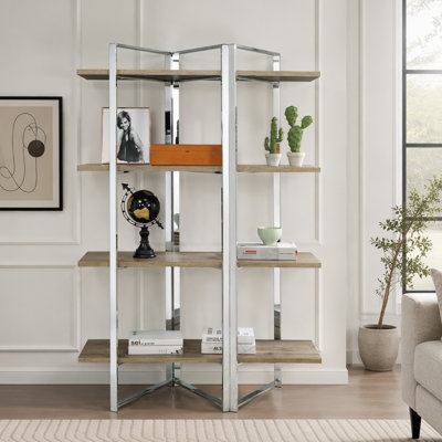 Bibliothèque naturelle à 4 tablettes