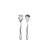Mediterraneo 2 Piece Stainless Steel (18/10) Wood Stainless Steel Salad Servers