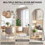 Large Arch Full Length Mirror with 3 Mounting Method-732682358-732682362
