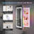 23.6×16.5 Medicine Cabinet With Lights, Bathroom Medicine Cabinet With RGB Backlit+front LED Light