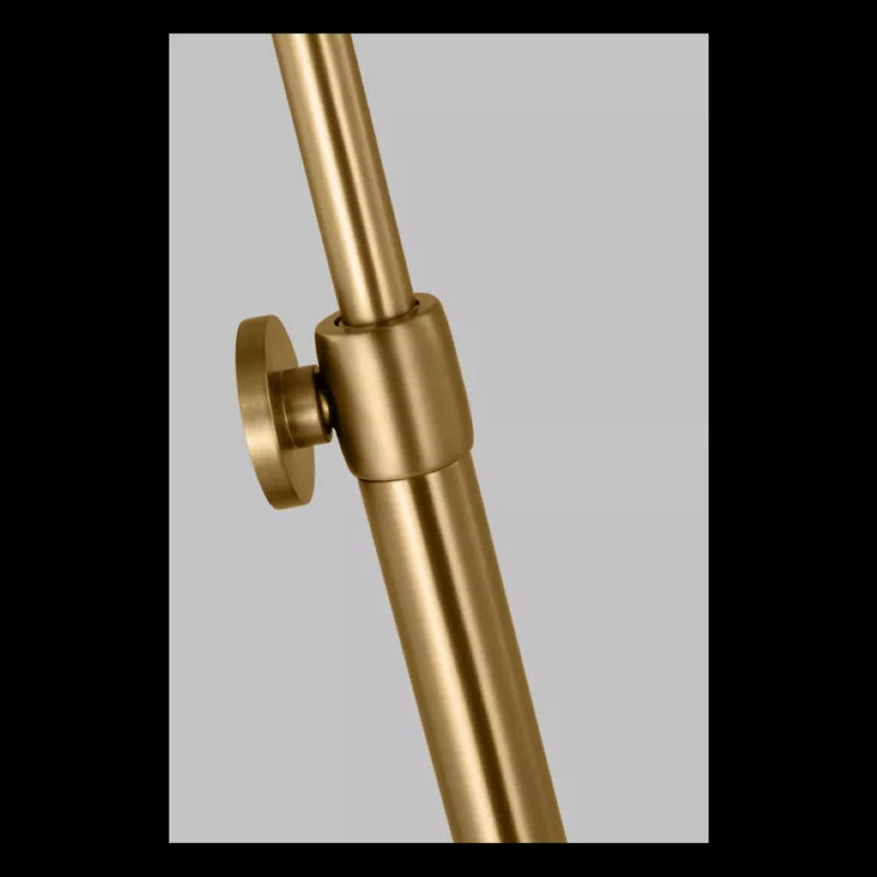 Lampe de travail sur pied 50 po Colten, Bronze brillant