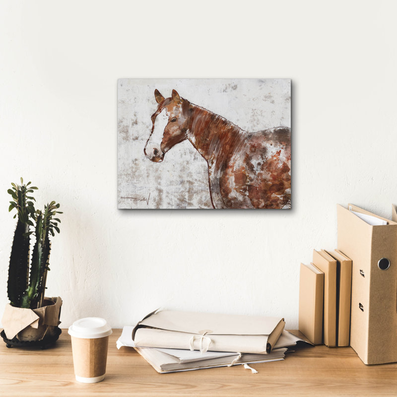 «Your Horse 2» par Irena Orlov, H 12 po x l 16 po x P 0,75 po
