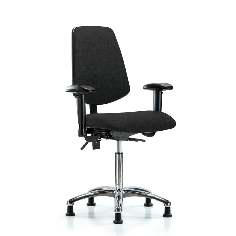 Task Chair, Black, Glides