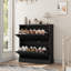 12 Pair Flip Down Shoe Storage