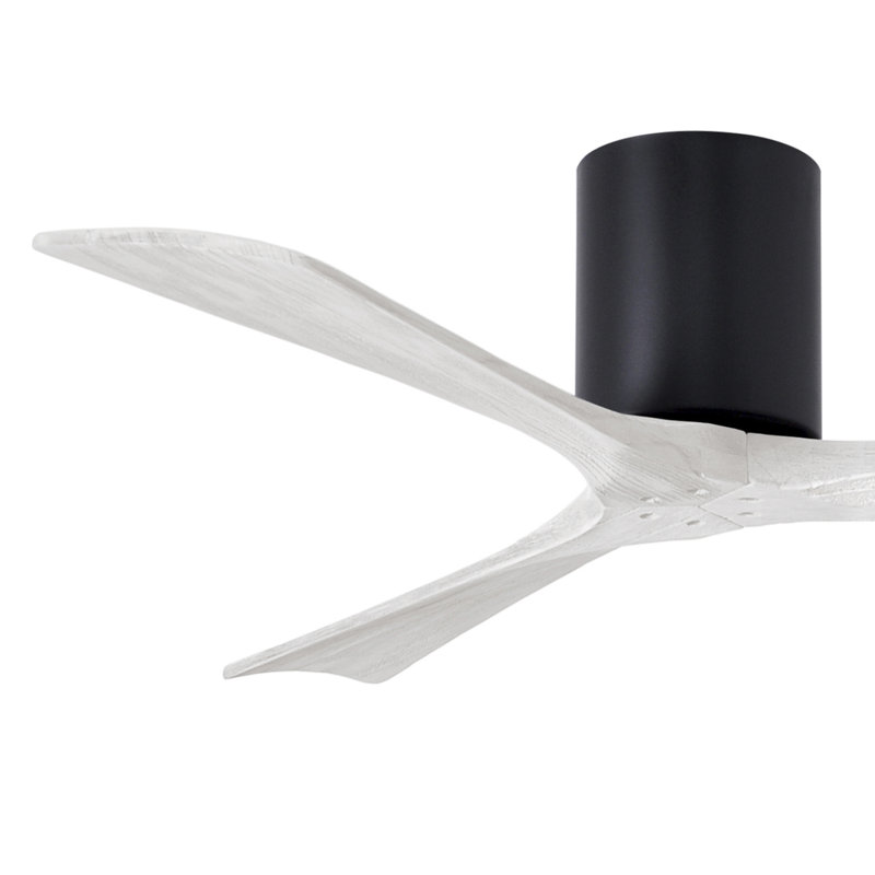 Irene Ceiling Fan, Matte Black, Matte White, 52"