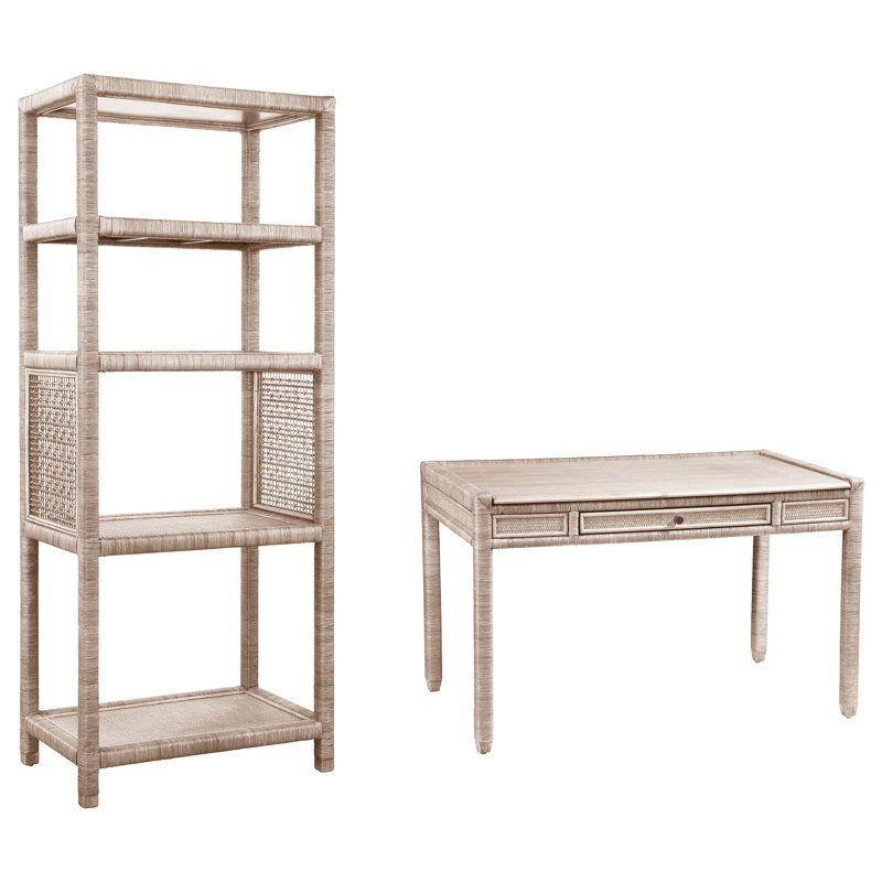 Ensemble de bureau Glinda, gris
