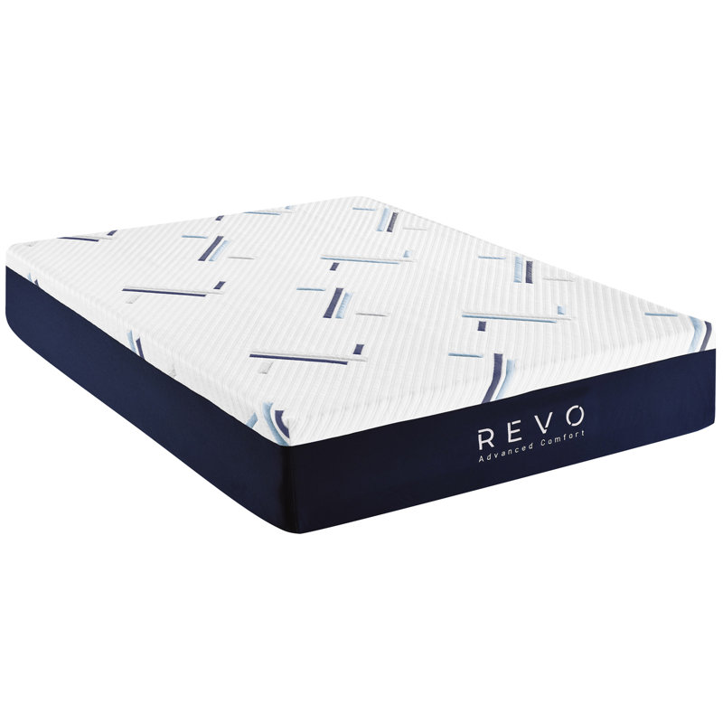 Matelas en mousse viscoélastique gélifiée 12 pouces Revo Sleep, Très grand lit