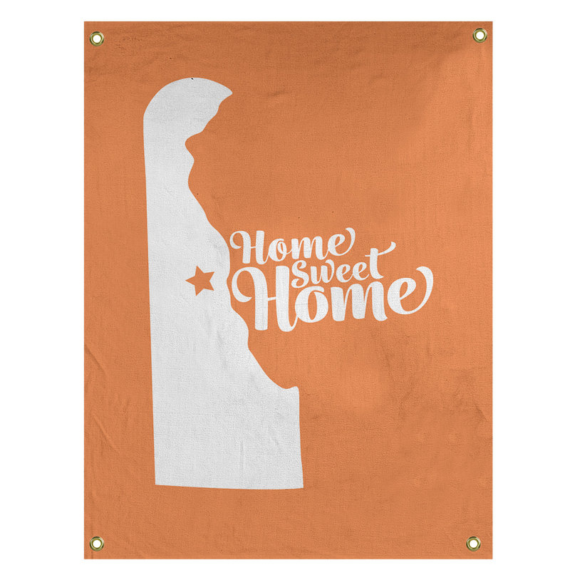 Tapisserie murale dover doux pour la maison, H 80 po x l 59 po, Orange