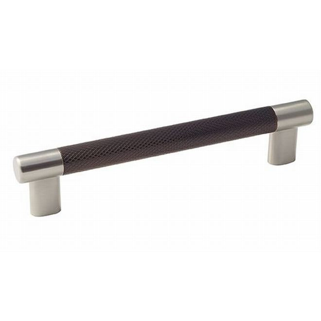 Esquire Bar Pull, 6 5/16", Satin Nickel Oil Rubbed Bronze