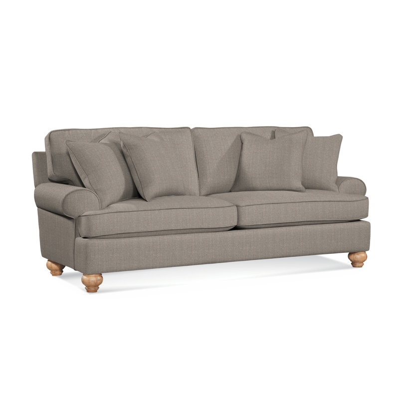 Artisan Landing Upholstered 86'' Sofa, Sunweather, Stone Crypton Performance; 0884-83