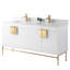 Ensemble de meuble-lavabo double 60 po Tortola-641180589-641180591