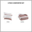 Ensemble de literie en coton Farmhouse Auburn avec capitonnage en chenille, double / grand