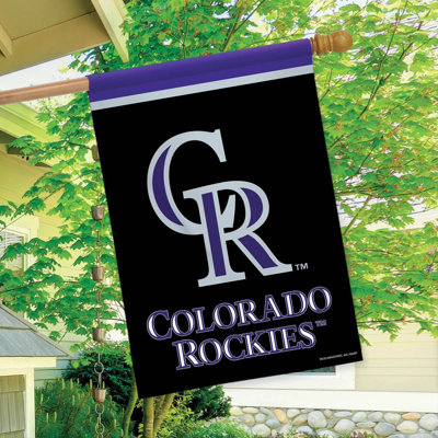 Colorado Rockies MLB Licensed House Flag