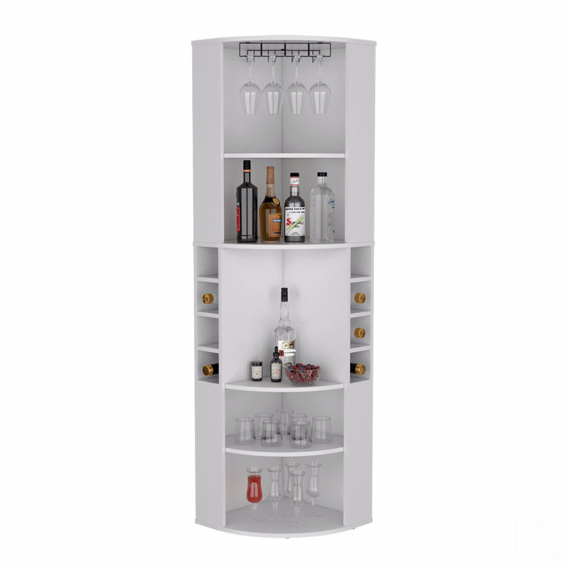 Bar Cabinet, White