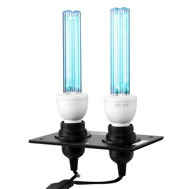 Purificateur d'air CVC pour toute la maison, lumière UV 50W 5 pouces dans un conduit pour les systèmes de climatisation
