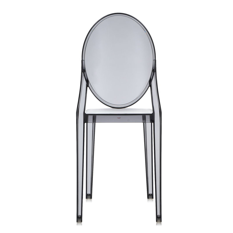 Victoria Ghost Chair, Smoke Gray